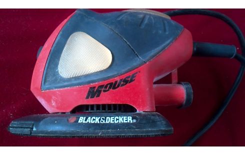 SCHUURMACHINE BLACK EN DECKER MOUSE