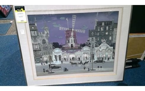 LITHOGRAPHIE MICHEL DELACROIX