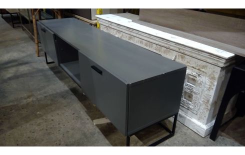 MUEBLE TV GRIS