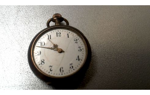 TASCHENUHR SILBER OHNE EIS