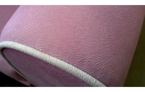 SESSEL 1 ROSA STOFF