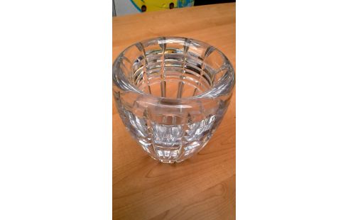 JARRÓN CRISTAL FIRMADO