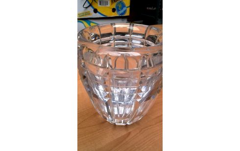 JARRÓN CRISTAL FIRMADO