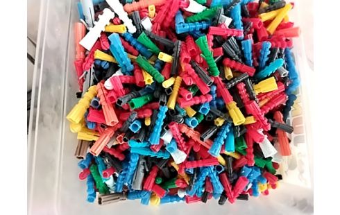 LOT DE CHEVILLES TOUTE COULEUR