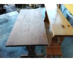 ENSEMBLE TABLE + PAIRE DE BANC