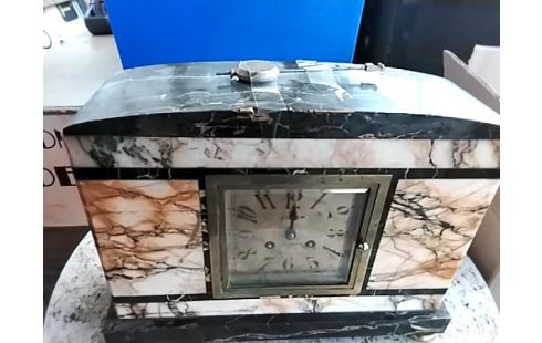 HORLOGE DECO MARBRE EN ÉTAT +RES