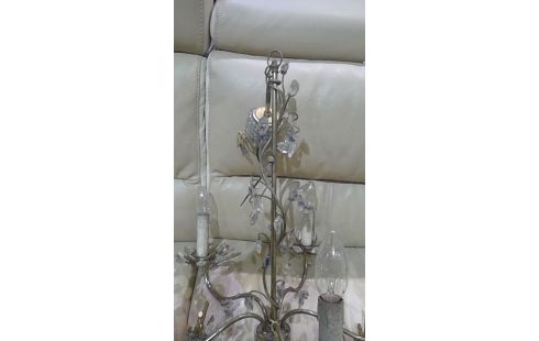 LUSTRE + APPLIQUES ANNÉES 50
