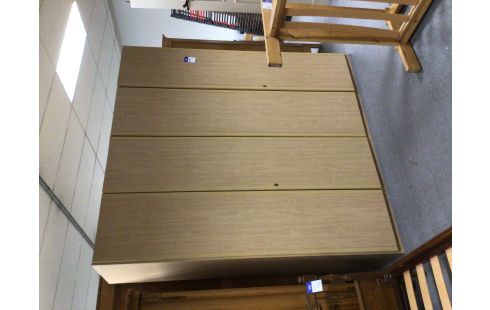 GARDE ROBES COULEUR CHENE 4 PORTES