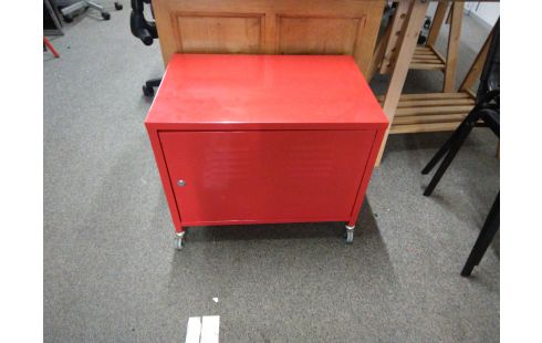 MEUBLE 1 PORTE ROUGE