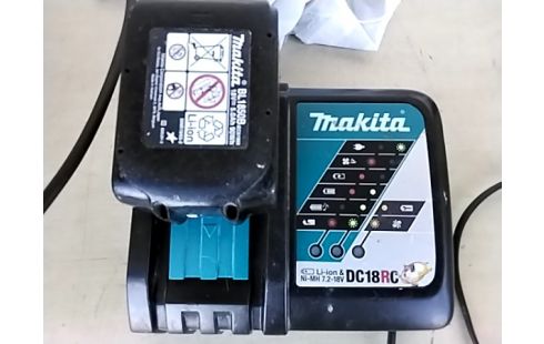 CHARGEUR RAPIDE MAKITA +BATTERIE