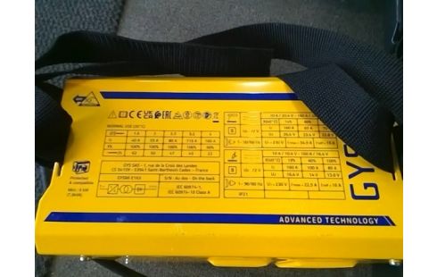 POSTE A SOUDER AVEC CASQUE GYSMI E 163 (AVEC CAISSE)