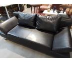 CANAPE CONVERTIBLE SIMILI NOIR