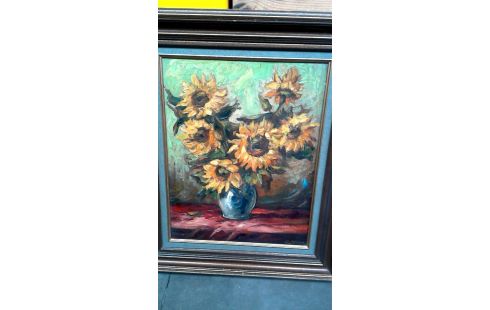 PEINTURE FLEUR DEDICACE