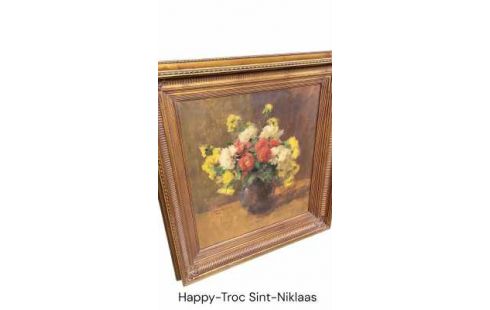 PEINTURE FLEUR DEDICACE