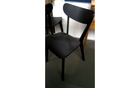 4 SILLAS NEGRO, , MADERA
