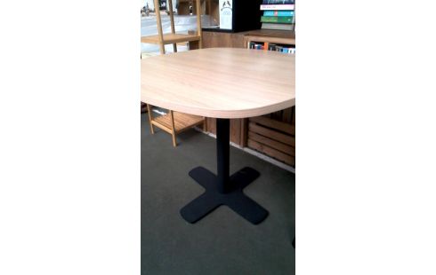 KÜCHENTISCH SCHWARZ METALL, , HOLZ LOOK