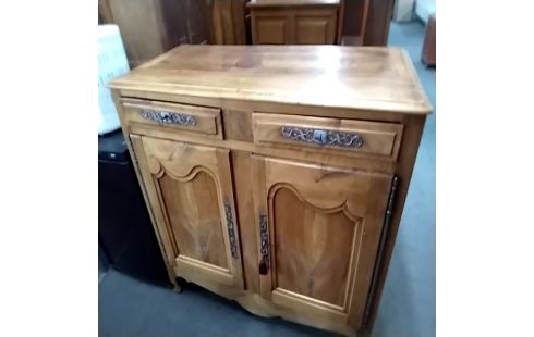 BUFFET BAS ANCIEN 2 PORTES 2 TIROIRS