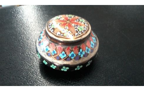 CLOISONNE SUR CUIVRE  EP 1900