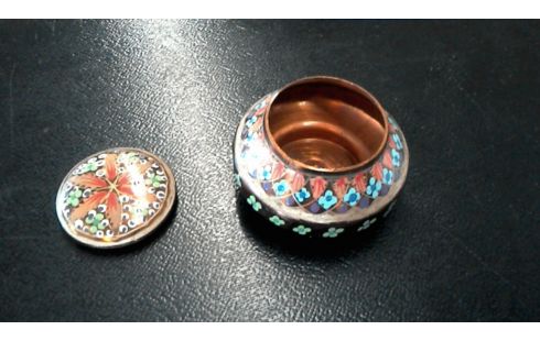 CLOISONNE SUR CUIVRE  EP 1900