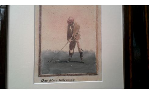 REPRODUCTION ANGLAIS GOLF L UNITE