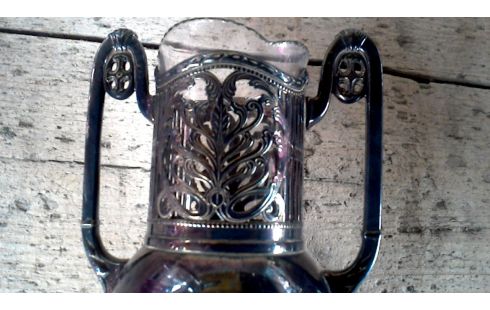 VAAS ART NOUVEAU VERZILVERD