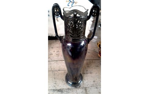 VAAS ART NOUVEAU VERZILVERD
