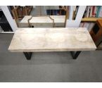 BANC BOIS ET METAL