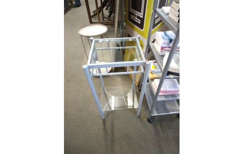 SELLETTE VERRE ET METAL