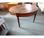 TABLE 1/2 LUNE ANCIENNE
