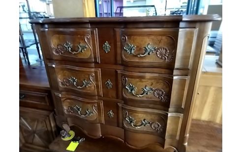 COMMODE 3 TIROIRS STYLE LOUIS XV