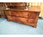MEUBLE COMMODE 2 TIROIRS ANCIEN