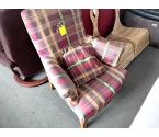 FAUTEUIL TISSU   TISSU CARREAUX