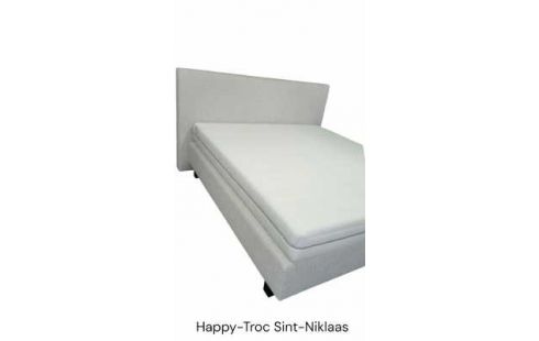 LIT 180X200 BEIGE TISSU MET, , MATELAS