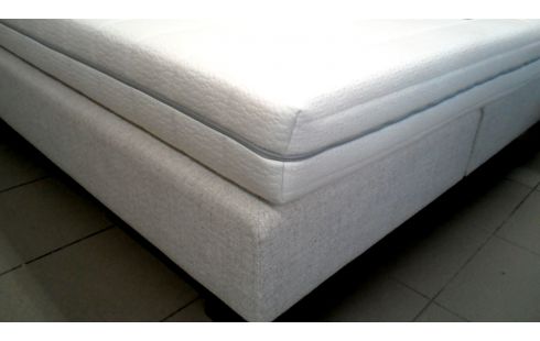 LIT 180X200 BEIGE TISSU MET, , MATELAS