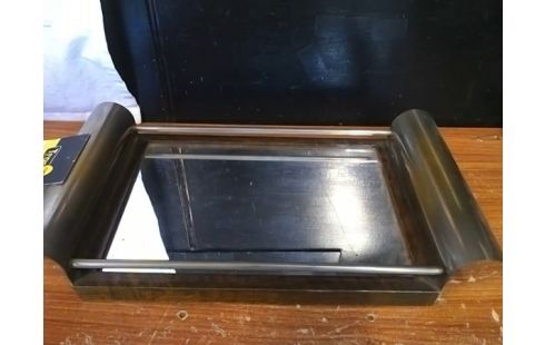 PLATEAU ANCIEN AVEC VERRE