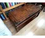 TABLE BASSE STYLE ASIATIQUE EN L ETAT