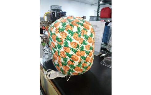 LAMPE TISSU ANANAS
