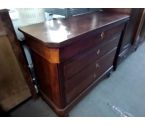 COMMODE ANCIENNE 4 TIROIRS STYLE LOUIS PHILIPPE