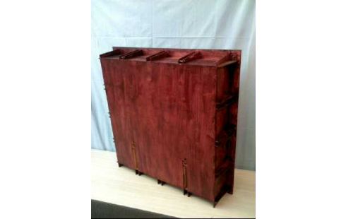 REGAL HOLZ DUNKEL 16-FÄCHER