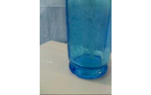 SODA FLASCHE ANTIK AMSTERDAM BLAU