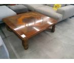 TABLE BASSE BOIS MOTIF MARQUETE