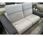 CANAPE ELECTRIQUE BICOLEUR GRIS CLAIR/FONCE 2