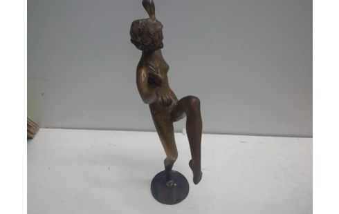 BEELDJE ART DECO/CON BRIO/BRONS