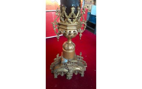 CANDELERO BRONCE MACIZO