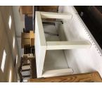 TABLE DE SALON CARRÉ BLANC