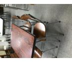 CHAISE FORMICA LOT DE 4