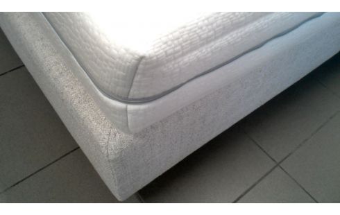 LIT 180X200 BEIGE TISSU MET, , MATELAS