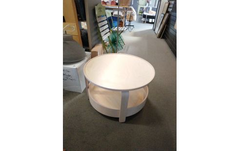 TABLE BASSE RONDE 2 NIVEAUX
