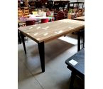 TABLE CHENE MASSIF SATINÉ 200/100CM