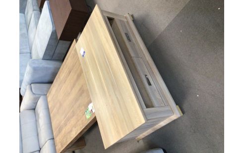 TABLE BASSE MODERNE 2 TIROIRS